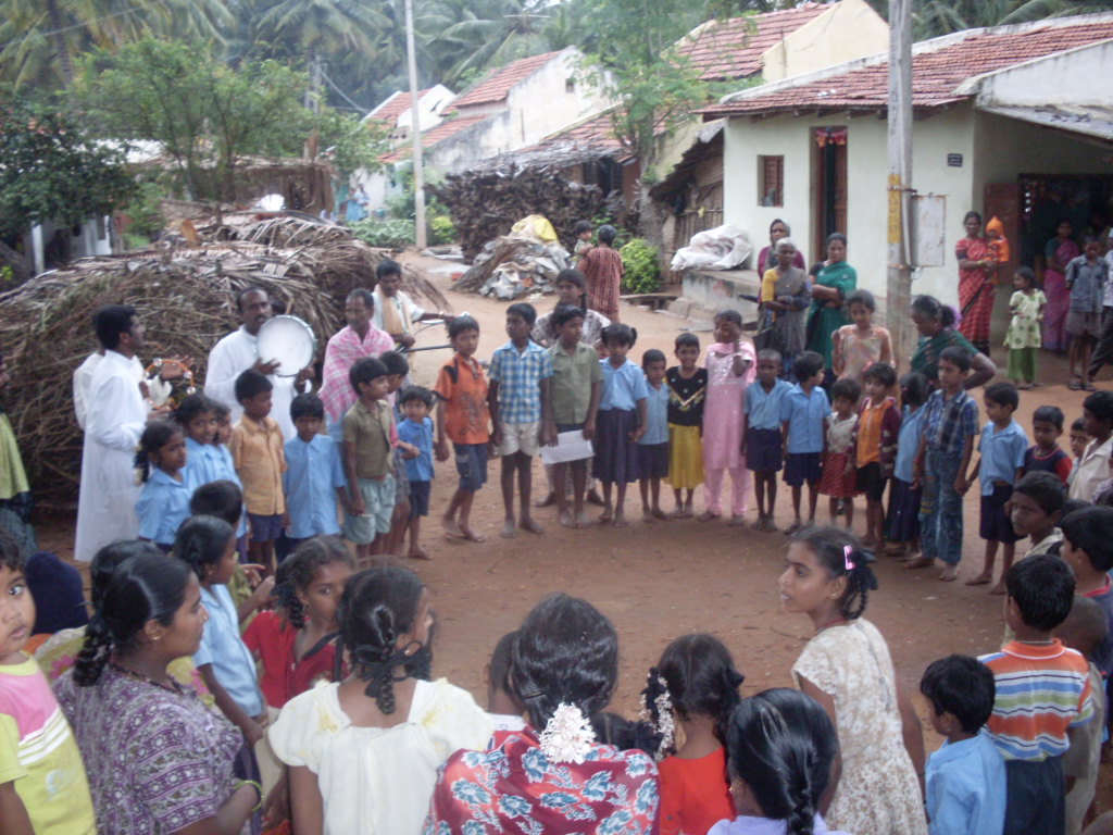 creating awareness through street play on Water & Sanitation at Deshahalli, Maddur creating awareness through street play on Water & Sanitation at Deshahalli, Maddur