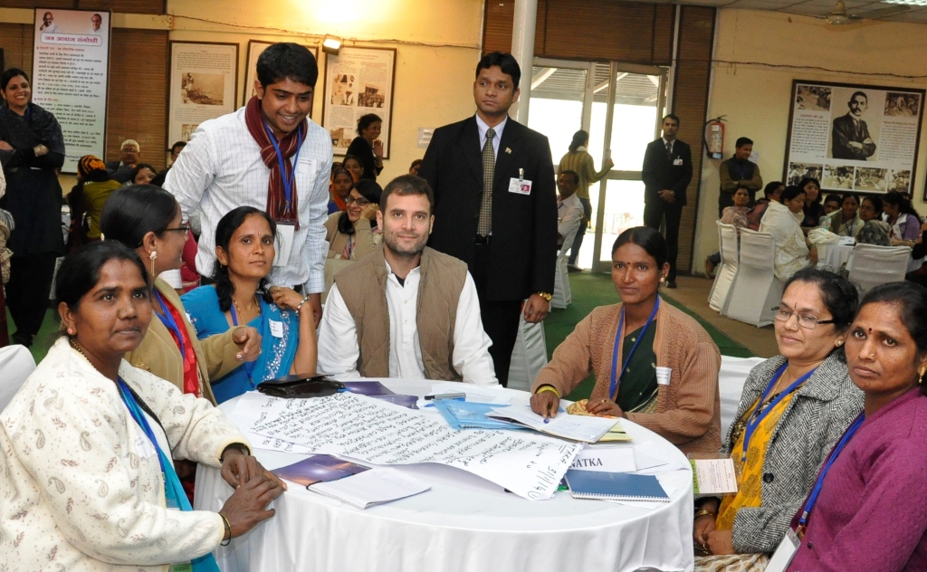 Mr. Rahul Gandhi Visit for the Hunger Project Mr. Rahul Gandhi Visit for the Hunger Project