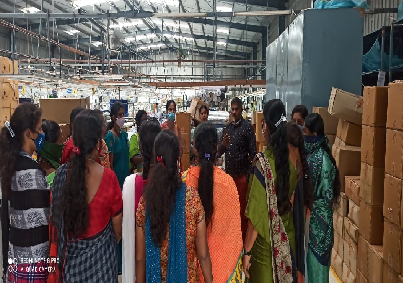 LEDP- Women exposure visit to garment factory