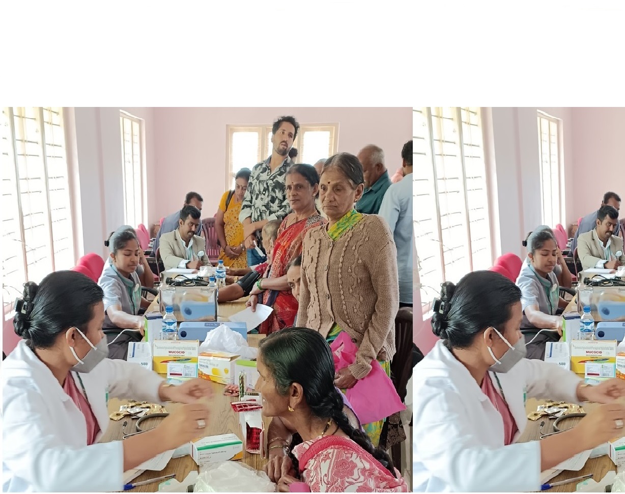 Cancer screening camp at Chatipura village